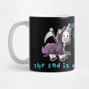 Grim Reaper Unicorn "The End is Neigh" Mug